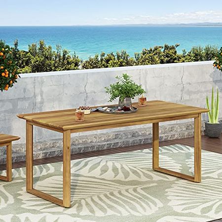 Christopher Knight Home Nibley Dining Table, Teak