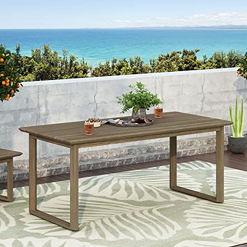 Christopher Knight Home Nibley Dining Table, Gray