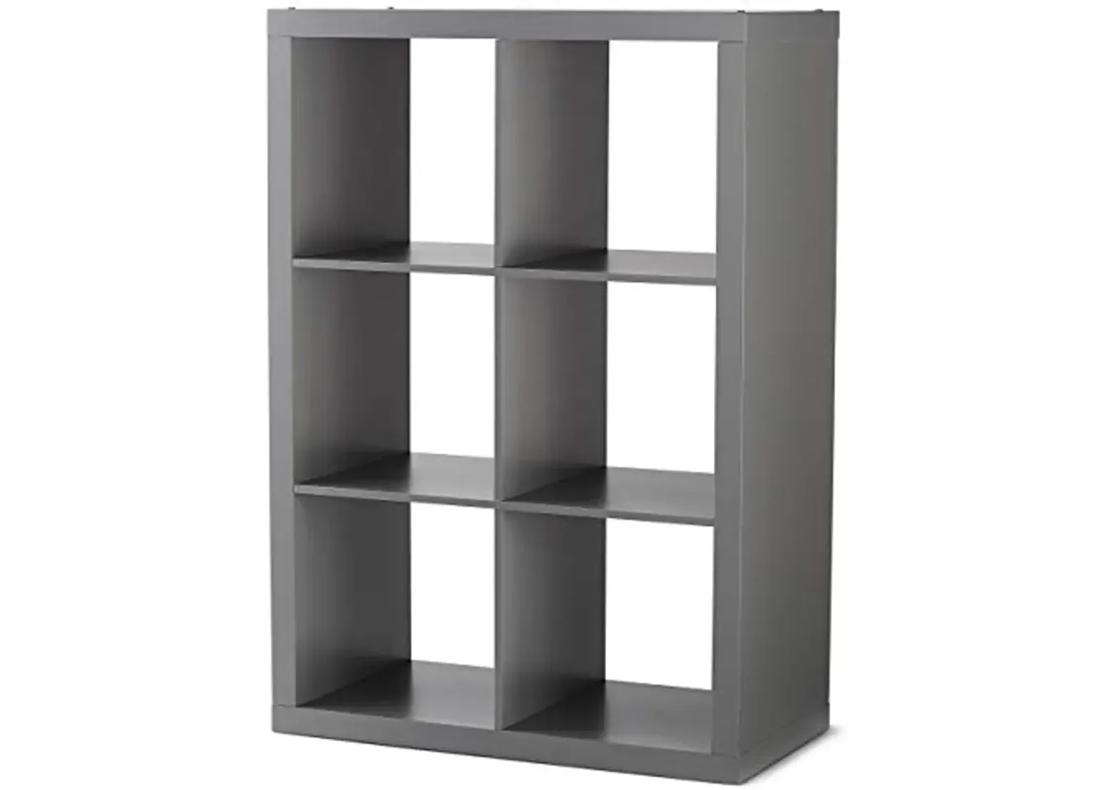 Better Homes and Gardens.. Bookshelf Square Storage Cabinet 4-Cube Organizers (Weathered) (White, 4-Cube) (Gray, 6-Cube), BHD036118664018