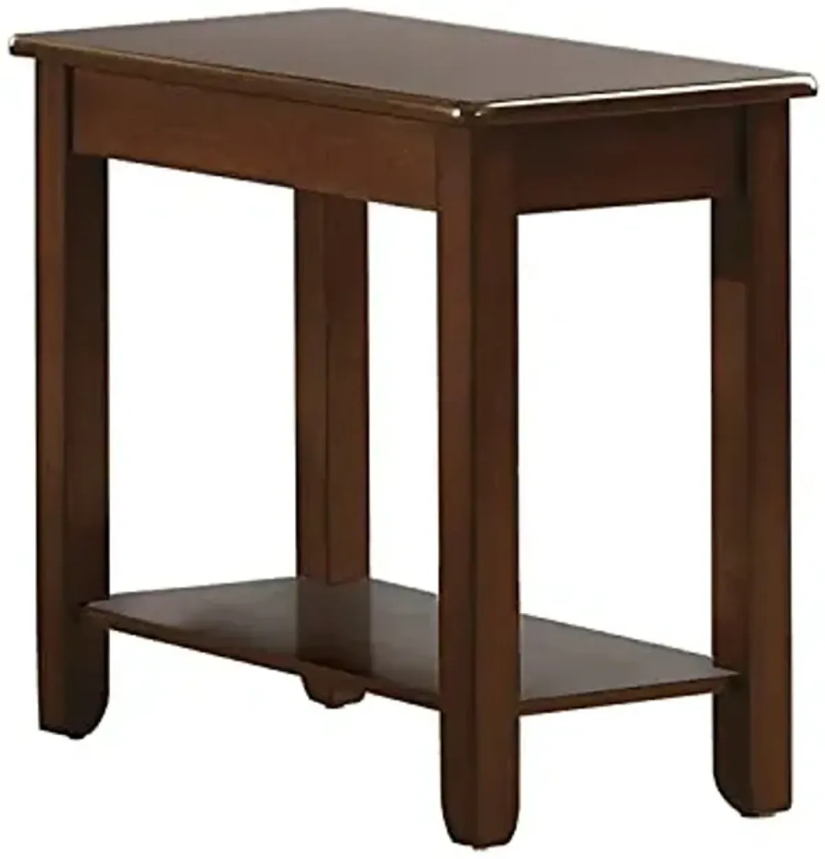 Lexicon Berland Wood Chairside Table, 24" x 14", Dark Cherry