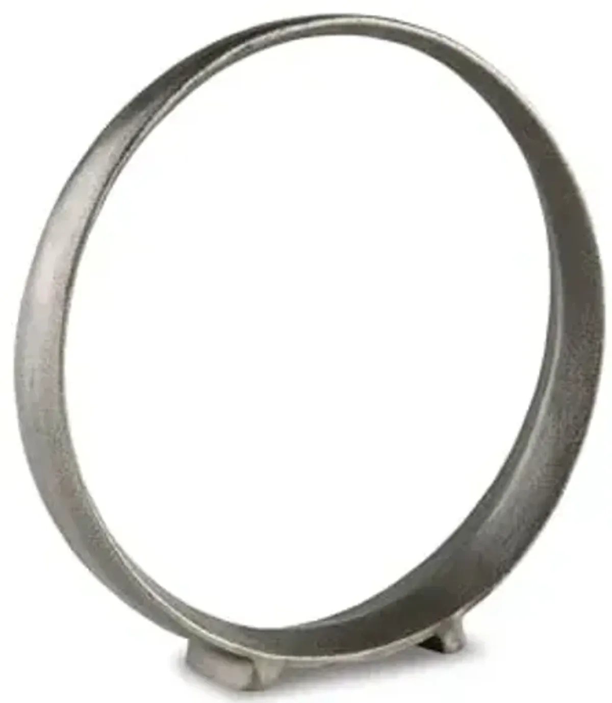 Signature Design by Ashley Ryandale Round Metal Sculpture, Antique Pewter Finish