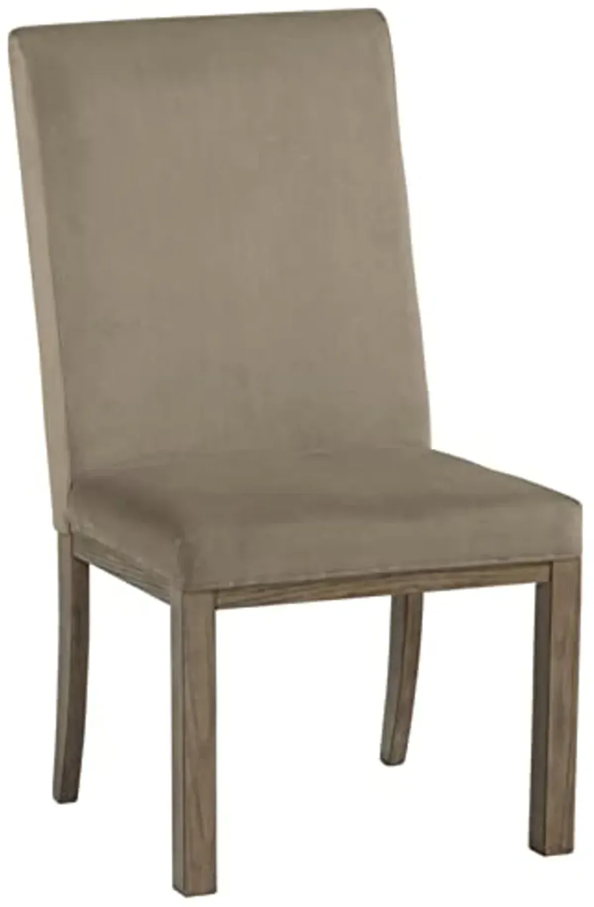 Signature Design by Ashley Chrestner Contemporary Upholstered Dining Chair, 2 Count, Gray & Brown