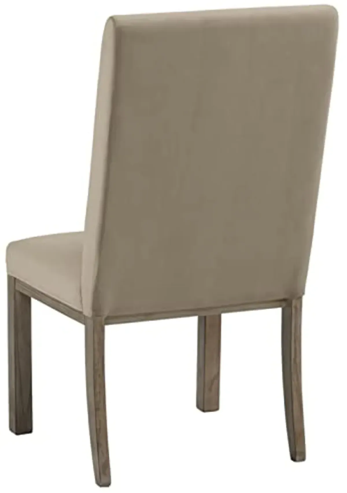 Signature Design by Ashley Chrestner Contemporary Upholstered Dining Chair, 2 Count, Gray & Brown