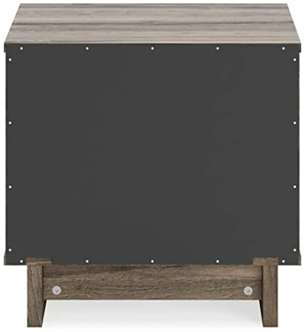 Signature Design by Ashley Shallifer Traditional 1 Drawer Nightstand, 18.78" Tall, Brown