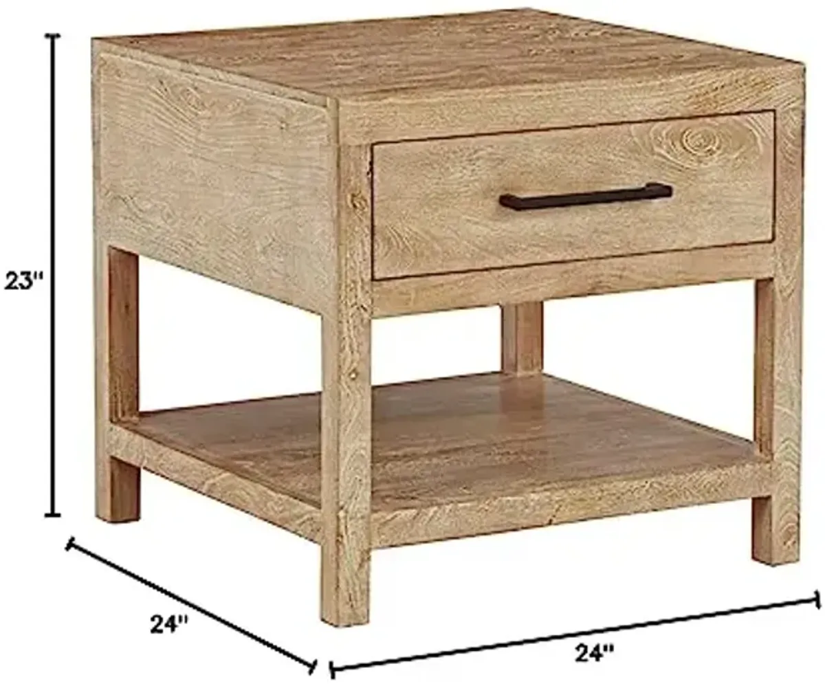 Signature Design by Ashley Belenburg Modern Square End Table, Brown