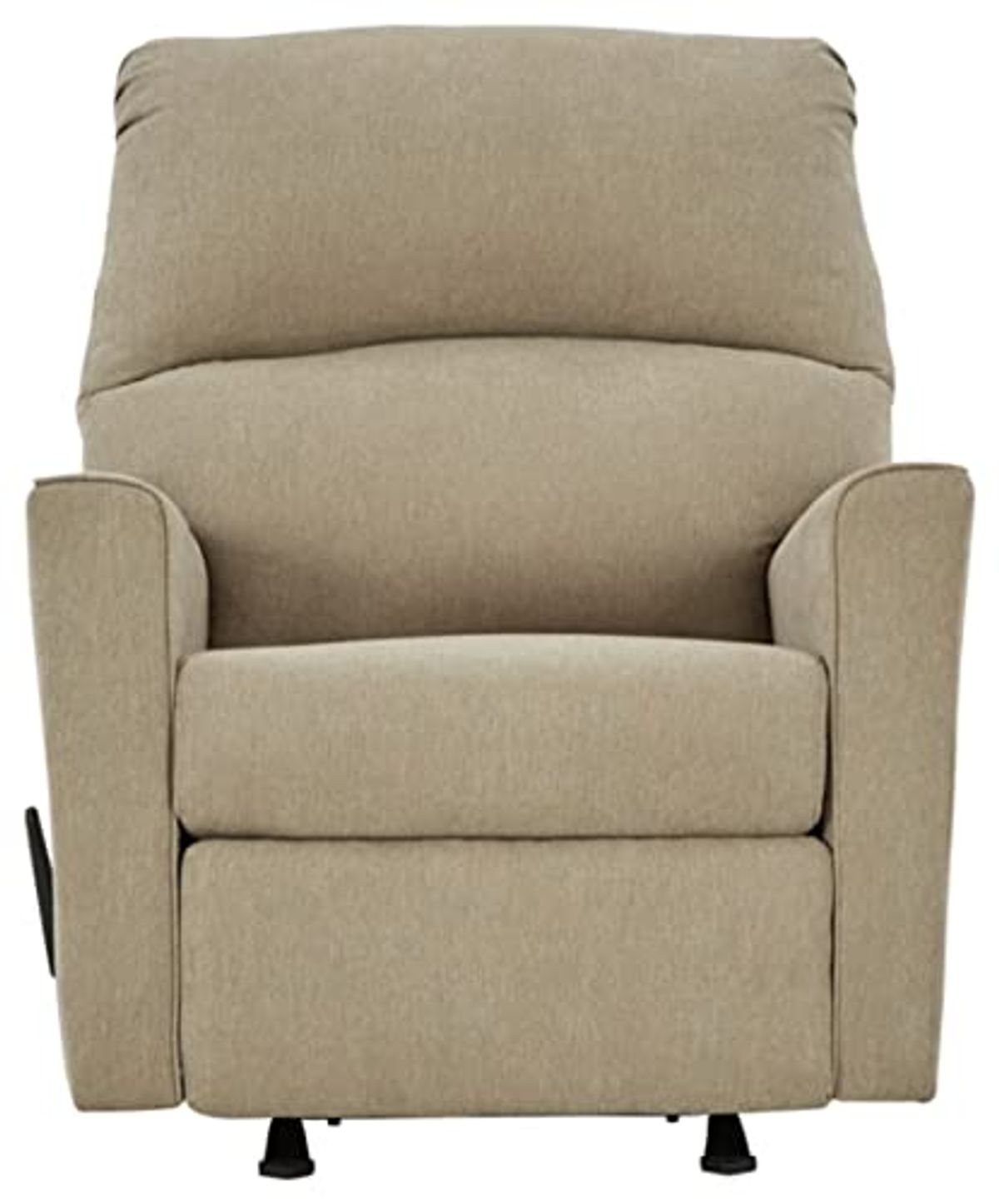 Signature Design by Ashley Lucina Casual Upholstered Rocker Recliner, Beige