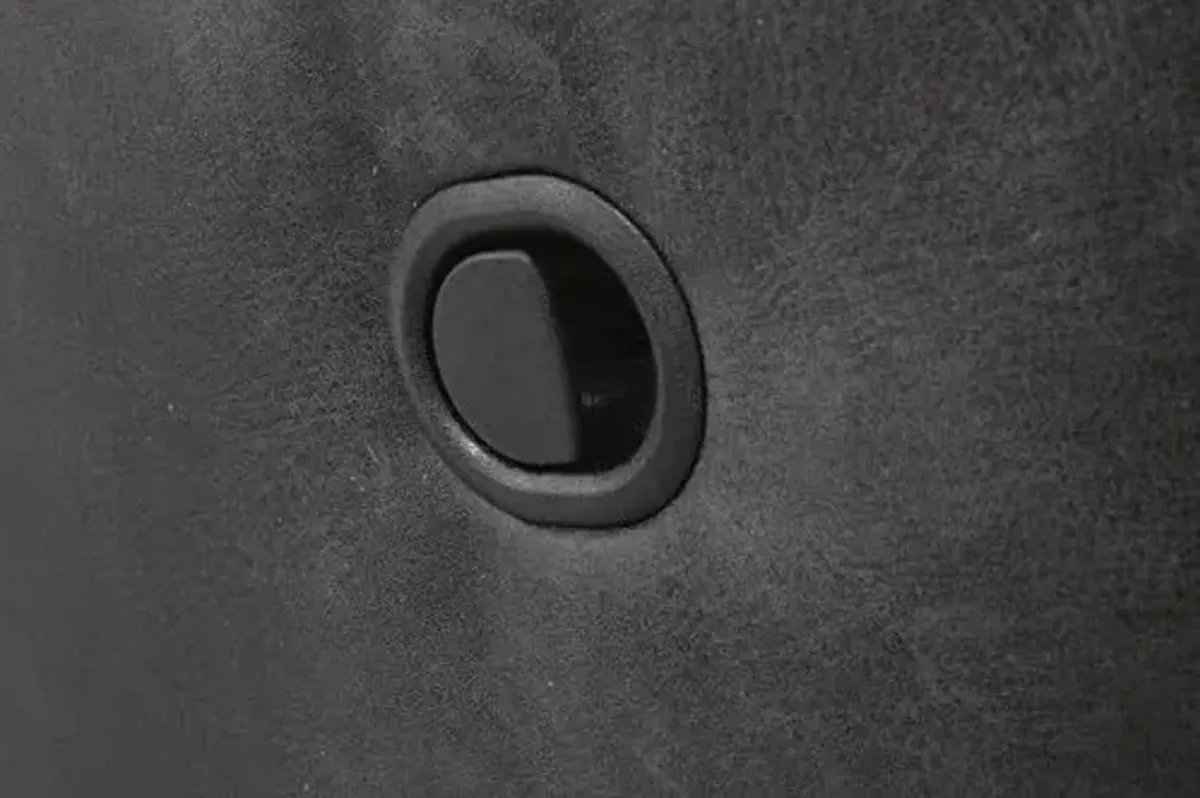 Signature Design by Ashley Bladen Faux Leather Manual Rocker Recliner, Gray