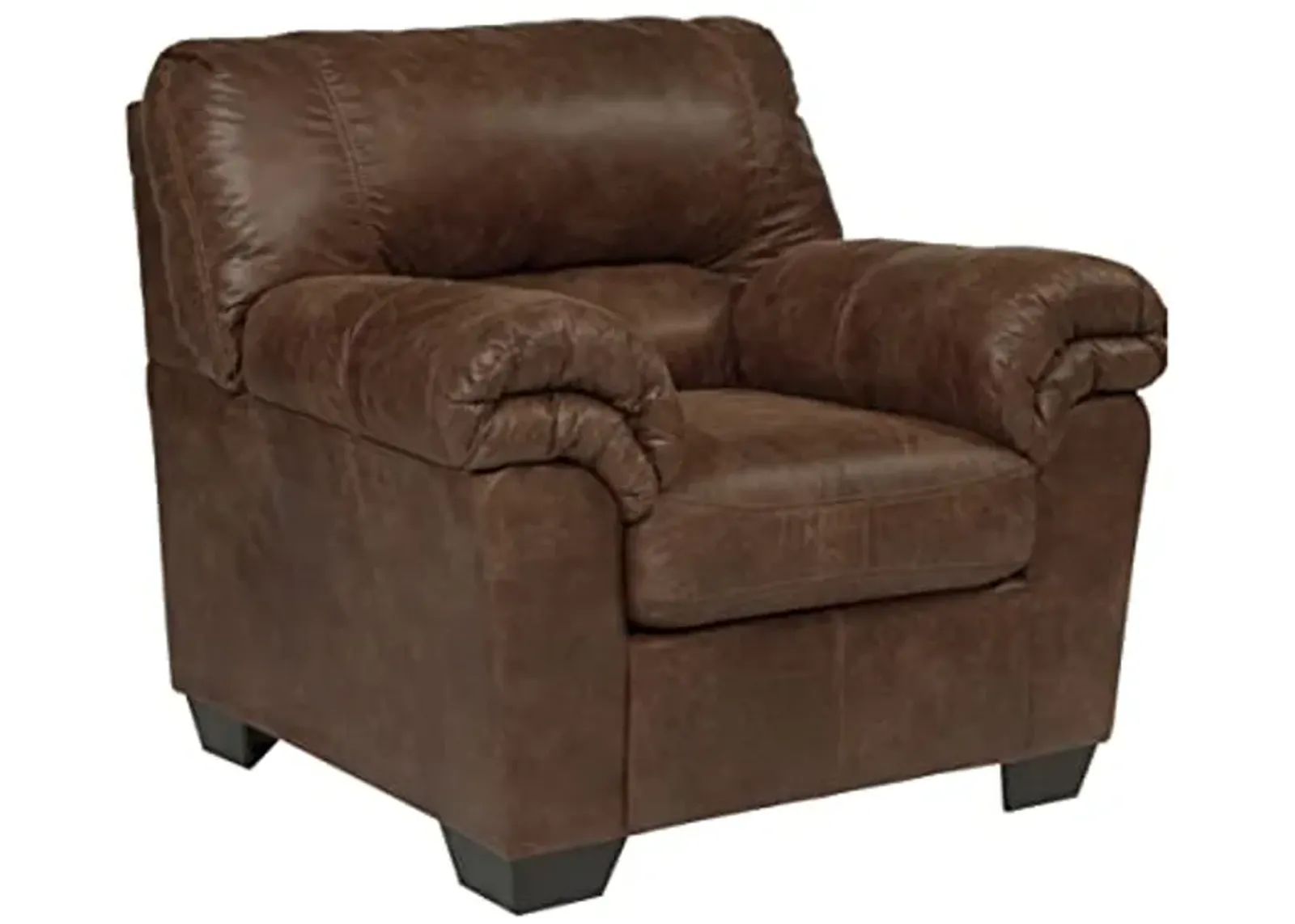 Signature Design by Ashley Bladen Faux Leather Plush Oversized Chair, Brown