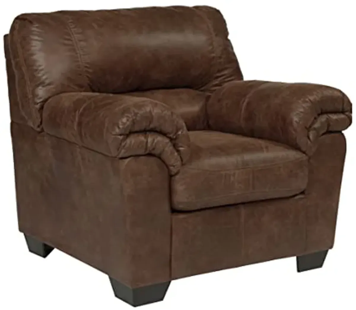 Signature Design by Ashley Bladen Faux Leather Plush Oversized Chair, Brown