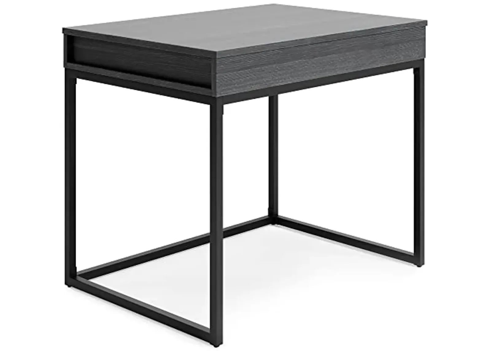 Signature Design by Ashley Yarlow Contemporary 36" Home Office Lift Top Desk , Gray & Black