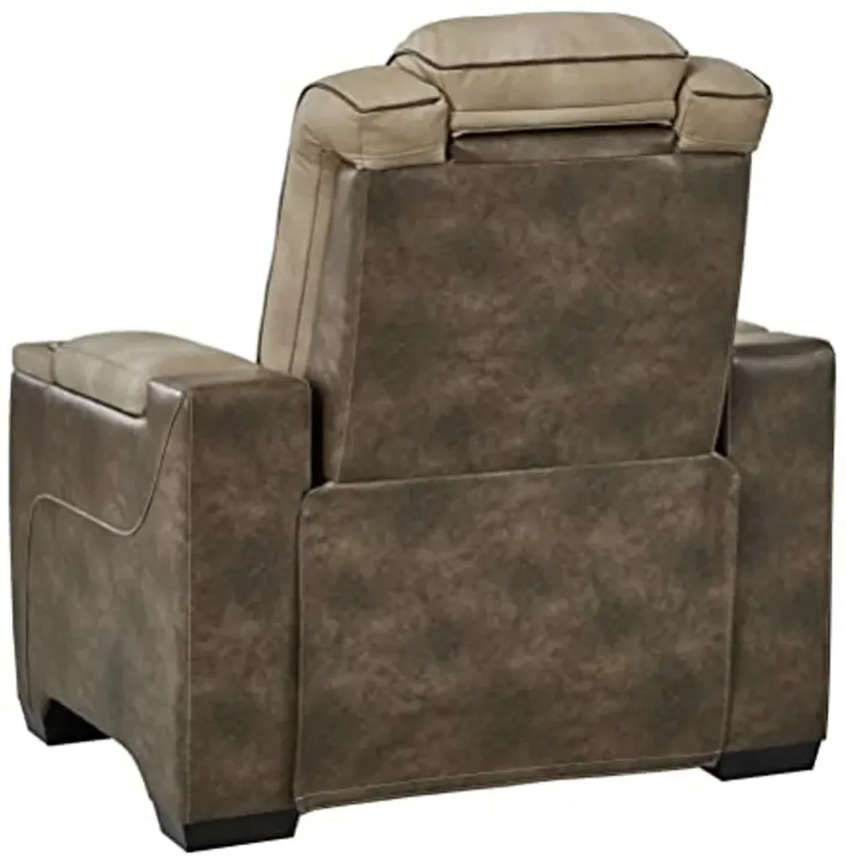 Signature Design by Ashley Next-Gen DuraPella Power Recliner with Adjustable Headrest, Sand