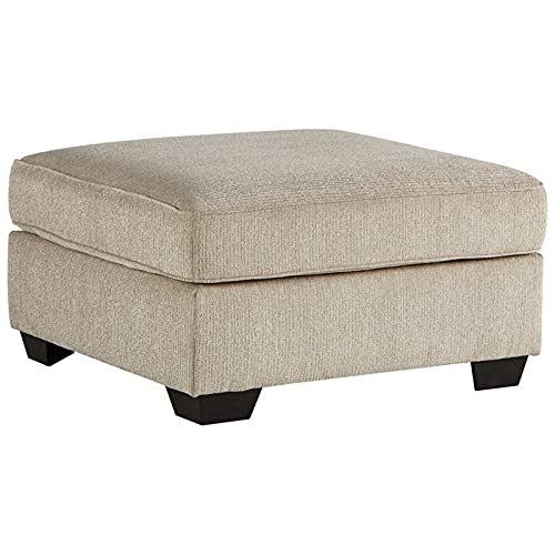 Ashley Furniture Decelle Oversized Accent Ottoman, Putty