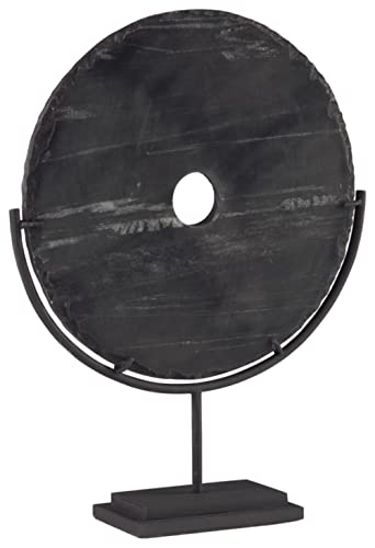Signature Design by Ashley Jillsen Contemporary Disc Sculpture, Black