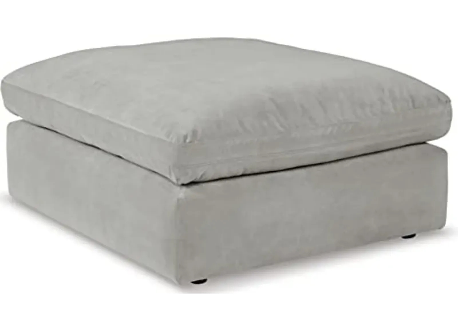 Signature Design by Ashley Sophie Modern Oversized Accent Ottoman, Gray