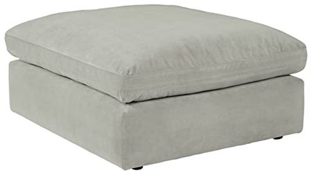 Signature Design by Ashley Sophie Modern Oversized Accent Ottoman, Gray