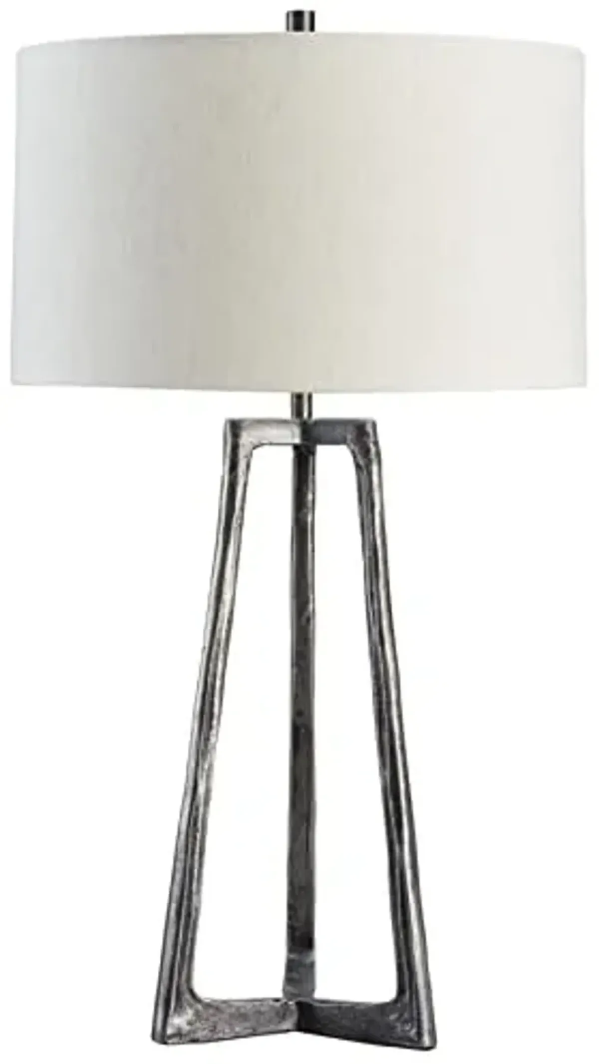 Signature Design by Ashley Wynlett Casual 34.63" Table Lamp, Antique Pewter Finish