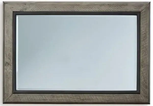 Signature Design by Ashley Brennagan Bedroom Mirror, Dresser Sold Separately, Gray