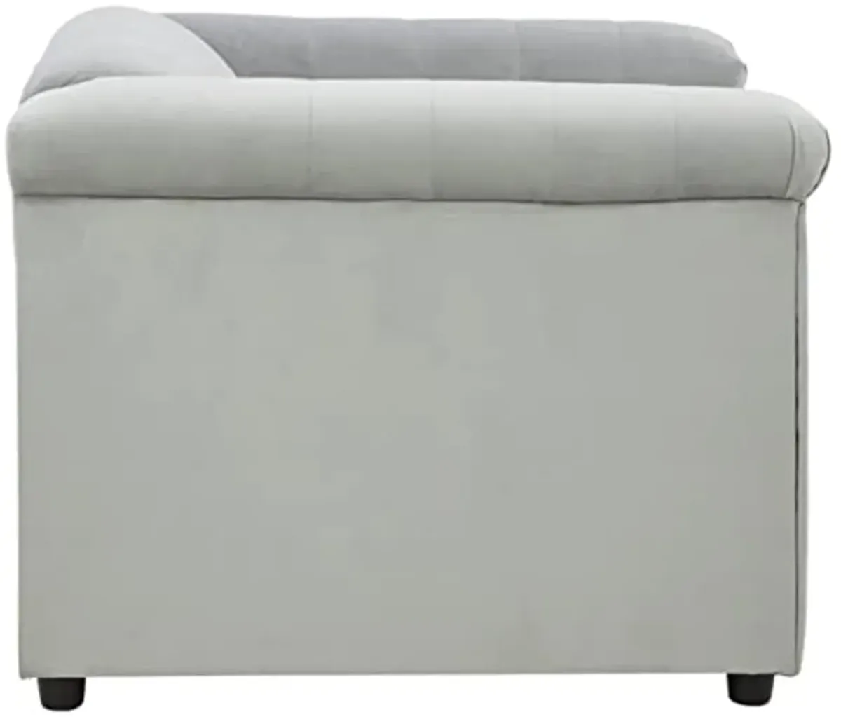 Signature Design by Ashley Josanna Classic Tufted Upholstered Chair, Gray