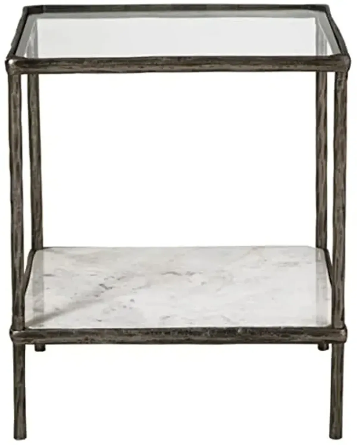 Signature Design by Ashley Ryandale Contemporary Accent Table, Antique Pewter Finish