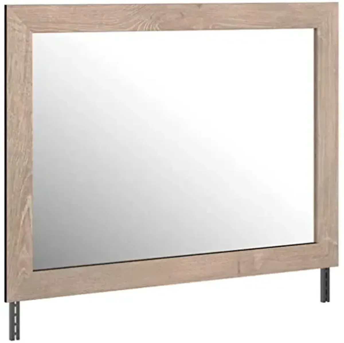 Ashley Furniture Senniberg Bedroom Mirror, Light Brown/White