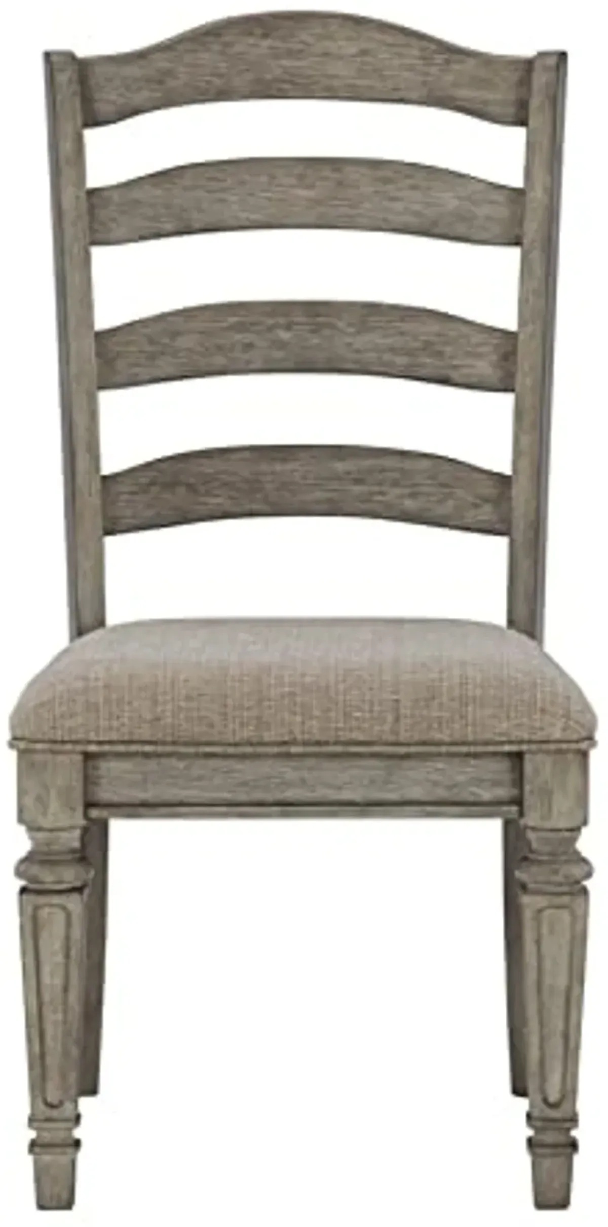 Signature Design by Ashley Lodenbay Classic Farmhouse Weathered Dining Chair, Set of 2, Antique Gray