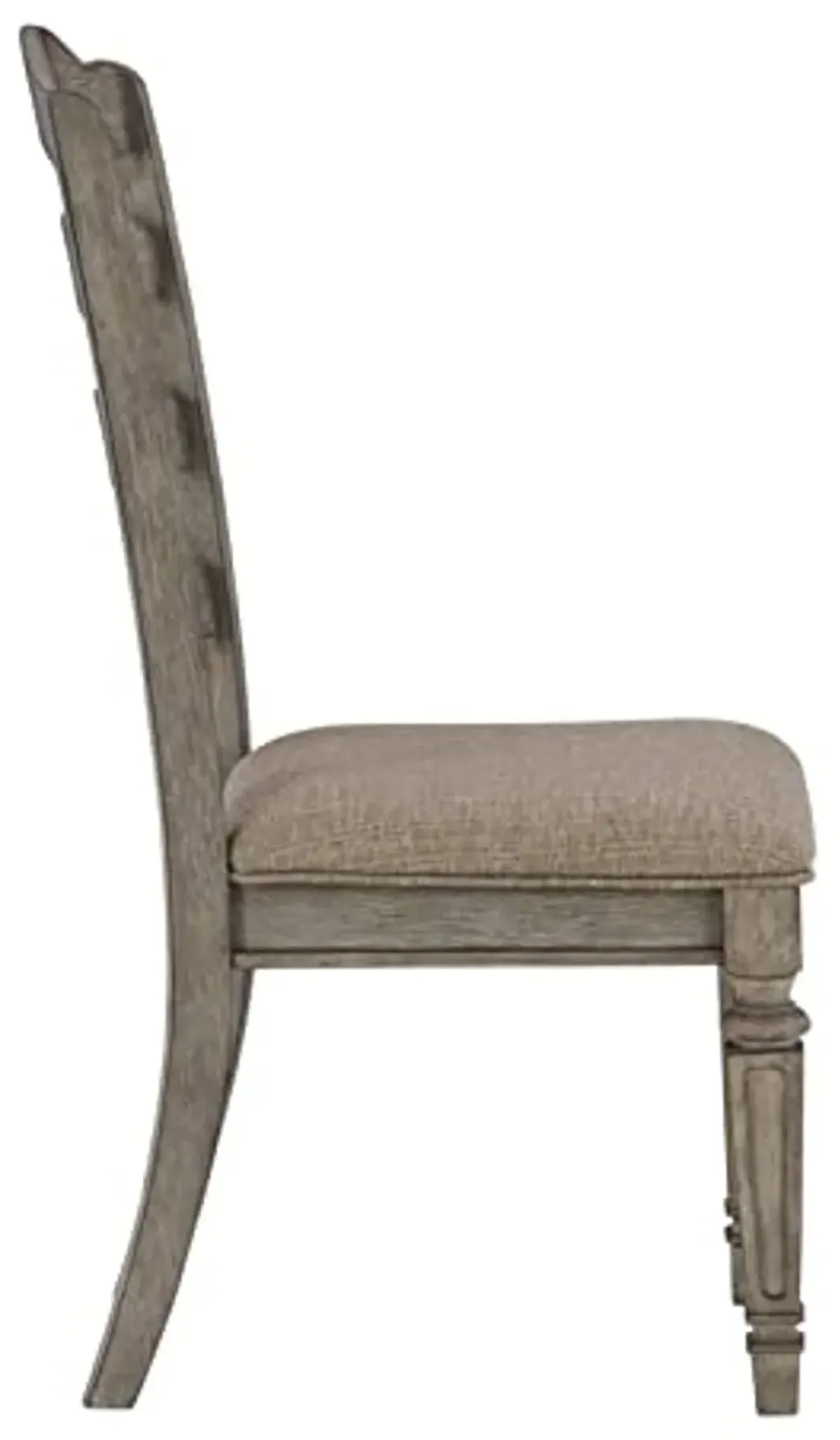 Signature Design by Ashley Lodenbay Classic Farmhouse Weathered Dining Chair, Set of 2, Antique Gray