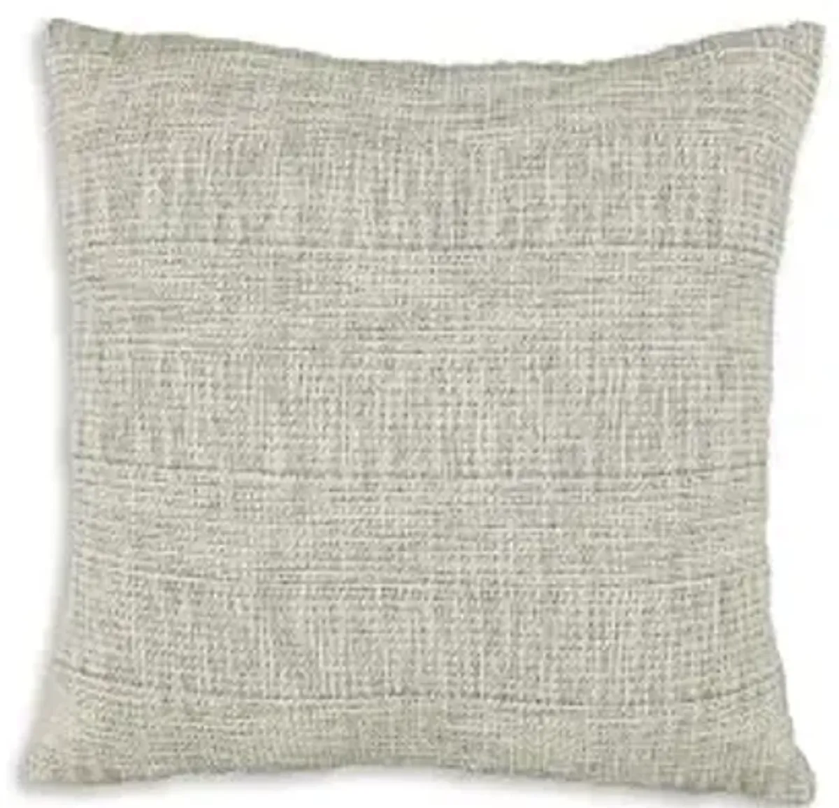 Signature Design by Ashley Carddon Farmhouse Square Cotton Accent Pillow, 20 x 20 Inches, Black & White
