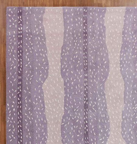 USA RUG New Antelope Cheetah Animal Purple Color Contemporary Modern Oriental Style 100% Woolen Area Rugs (3'x5')