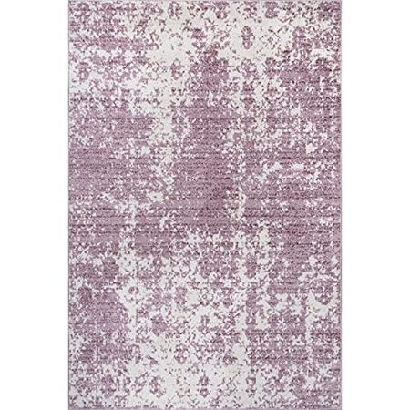 nuLOOM Deedra Modern Abstract Area Rug, 8' x 10', Pink