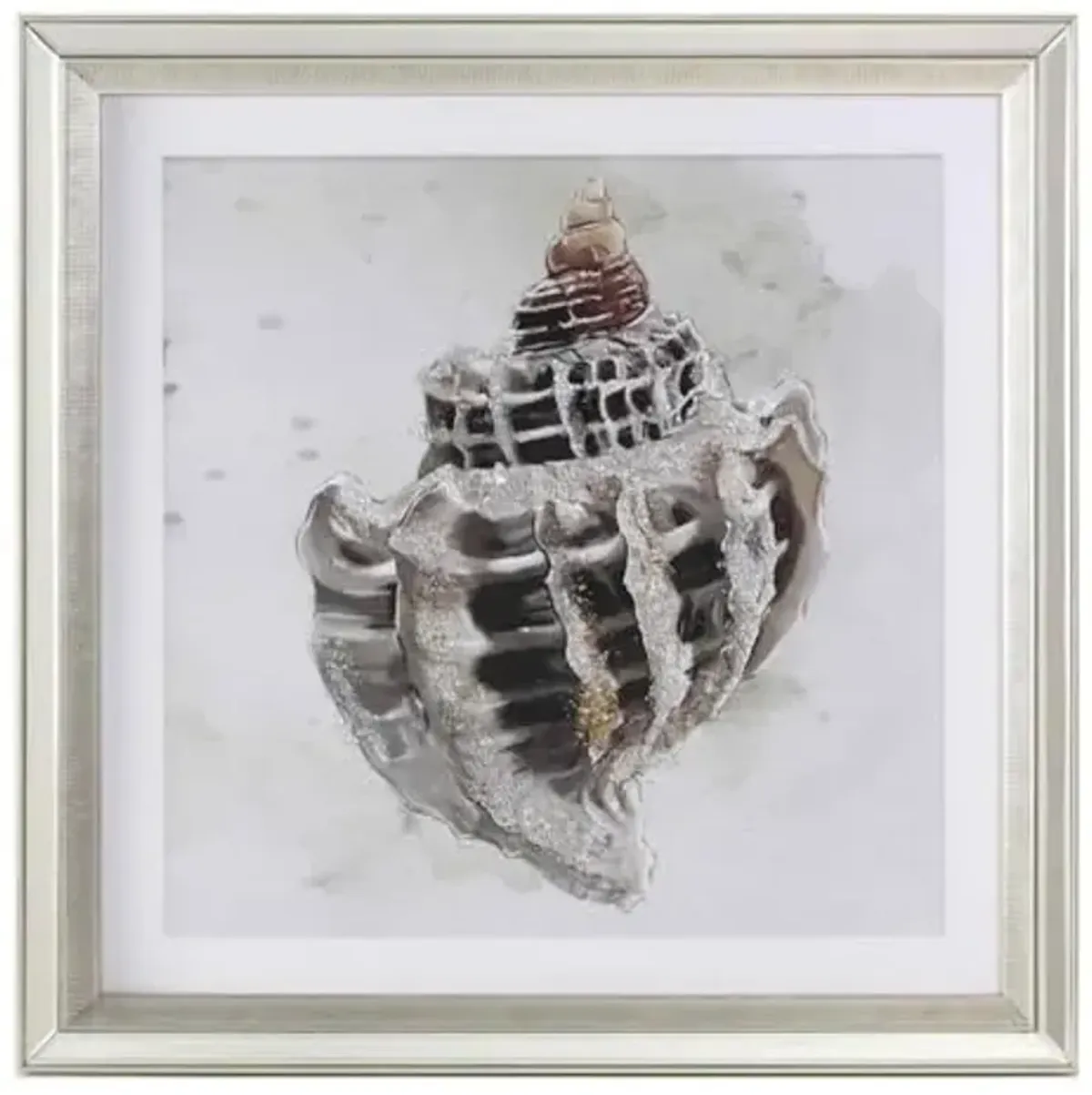Wayborn Jeweled Seashell Framed Wall Art