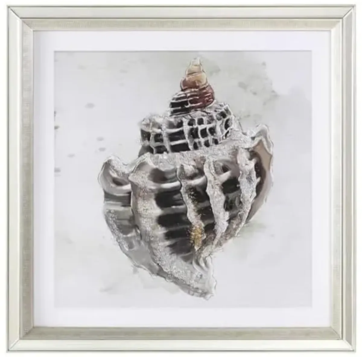 Wayborn Jeweled Seashell Framed Wall Art