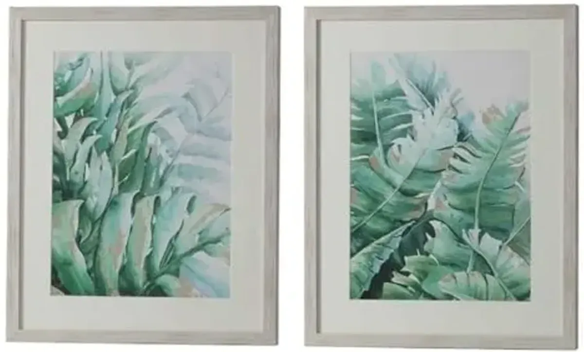 Wayborn Tropical Vibe Framed Wall Art