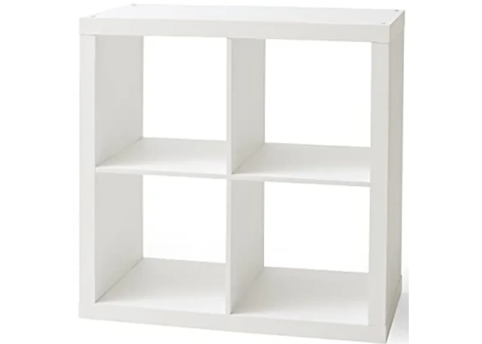 Better Homes and Gardensx Better Homes and Gardens Bookshelf Square Storage Cabinet 4-Cube Organizer, Texture White, GTIN, 15.35 x 30.16 x 29.84 Inches