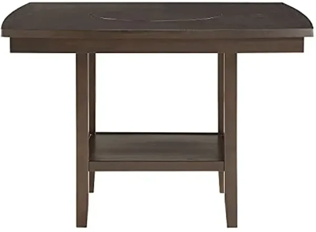 Lexicon Attis Counter Height Dining Table, Dark Brown