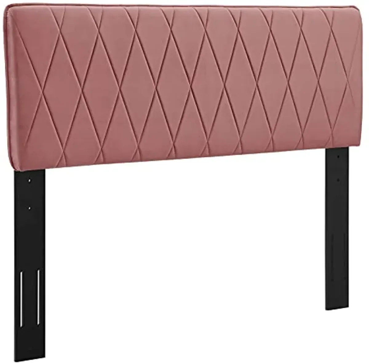 Modway Leila Performance Velvet Full/Queen Headboard in Dusty Rose