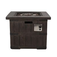 Christopher Knight Home Finethy Fire Pit, Brown Wood