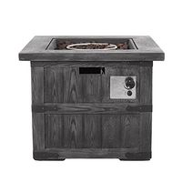 Christopher Knight Home Finethy Fire Pit, Gray Wood