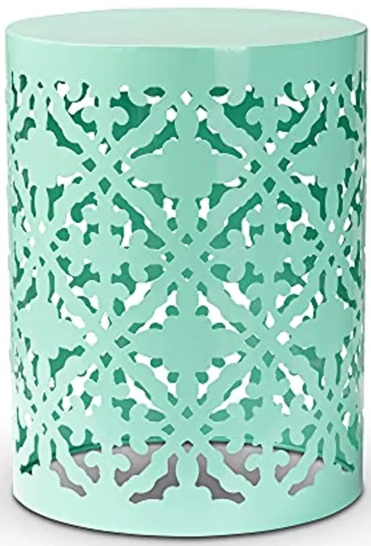 Baxton Studio Jamila Outdoor Side Tables, Aqua