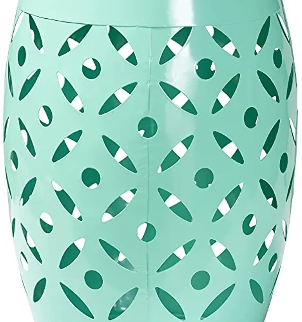 Baxton Studio Hallie Outdoor Side Tables, Aqua