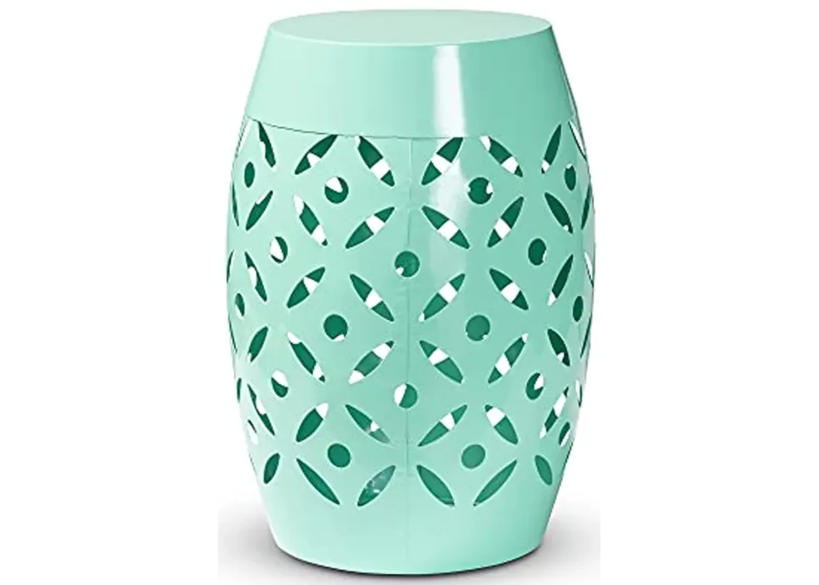 Baxton Studio Hallie Outdoor Side Tables, Aqua