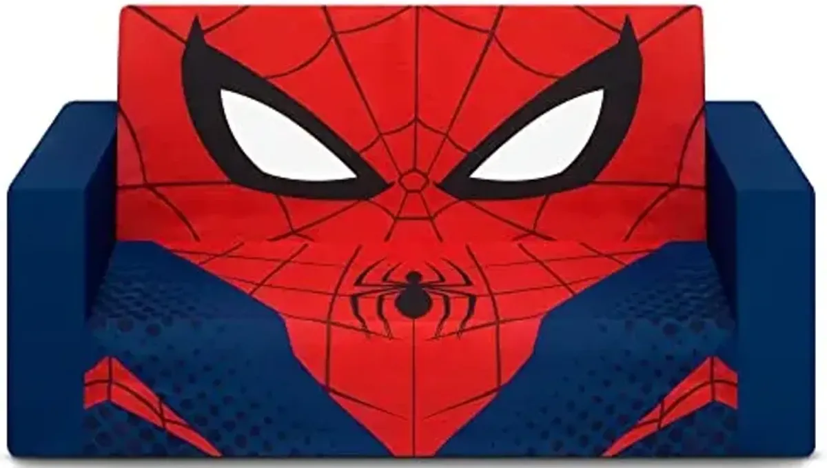 Delta Children Cozee Flip-Out Sofa, Spider-Man