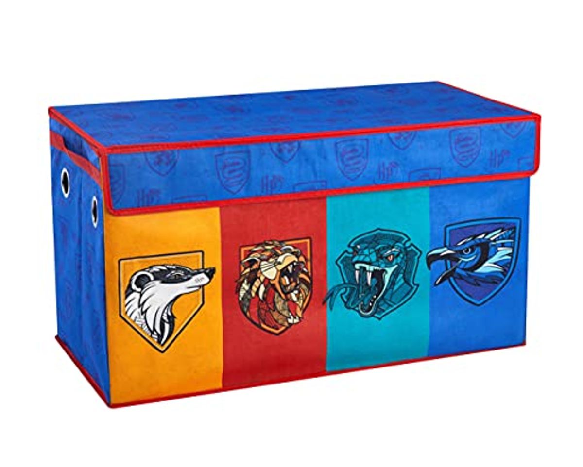 Harry Potter Collapsible Storage Trunk with Lid, 28" W x 16" D x 14.5" H