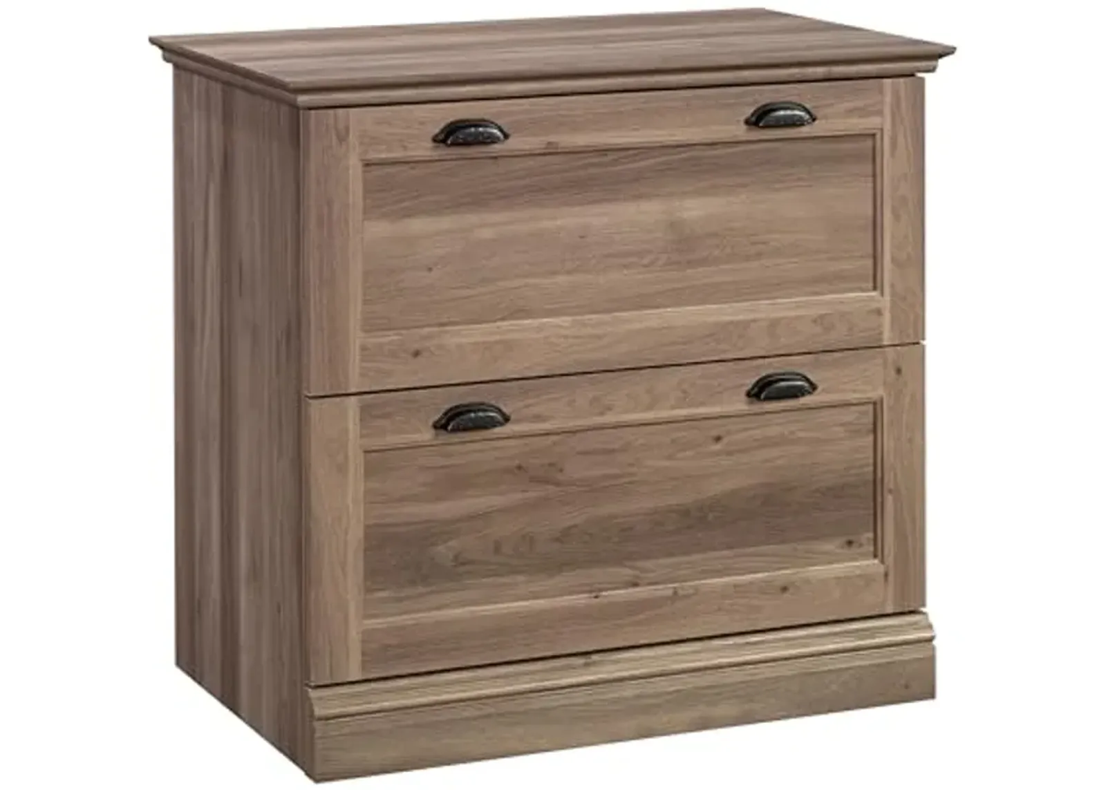 Sauder Barrister Lane 2-Drawer Lateral File Cabinet, Salt Oak Finish