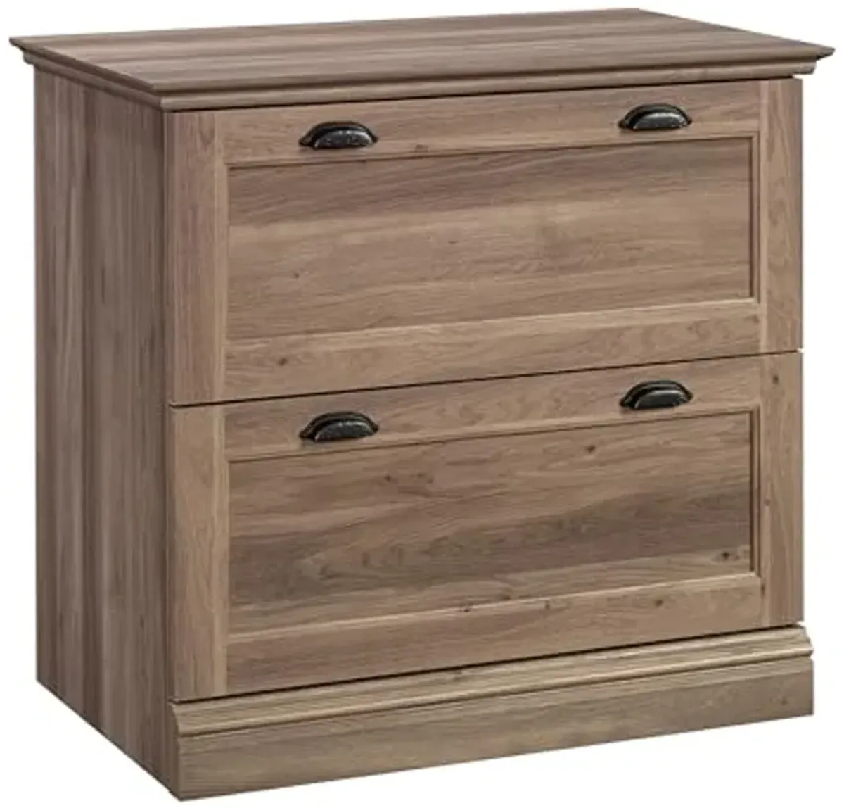 Sauder Barrister Lane 2-Drawer Lateral File Cabinet, Salt Oak Finish