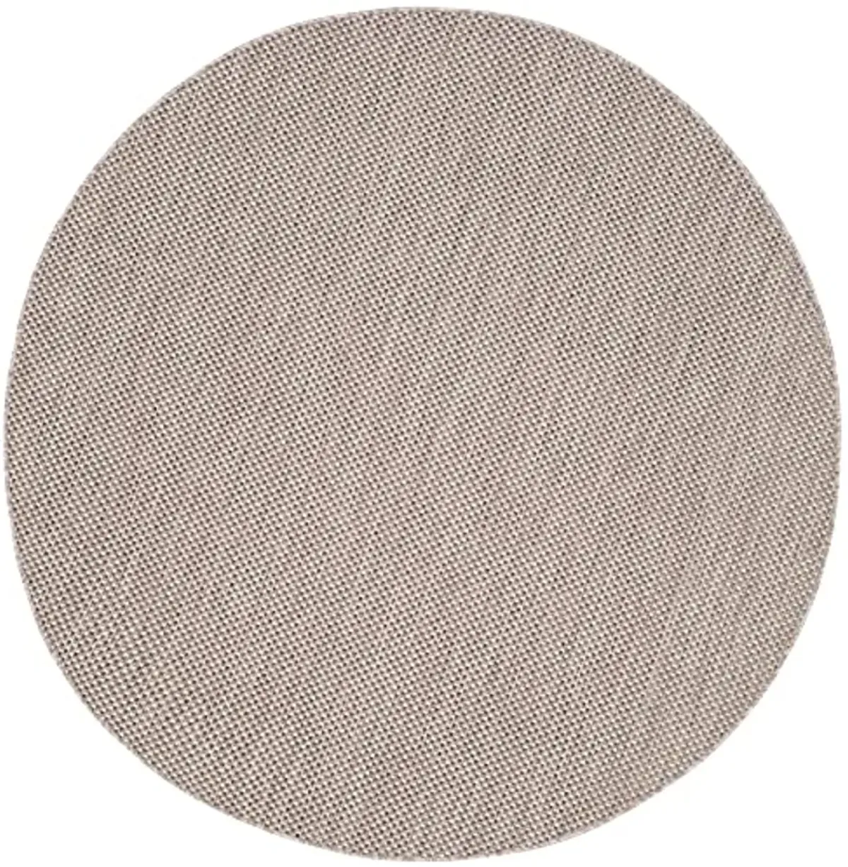 SAFAVIEH Courtyard Collection 7'1" Round Beige/Brown CY8521 Indoor/ Outside Waterproof Easy cleansingPatio Backyard Mudroom Area Mat