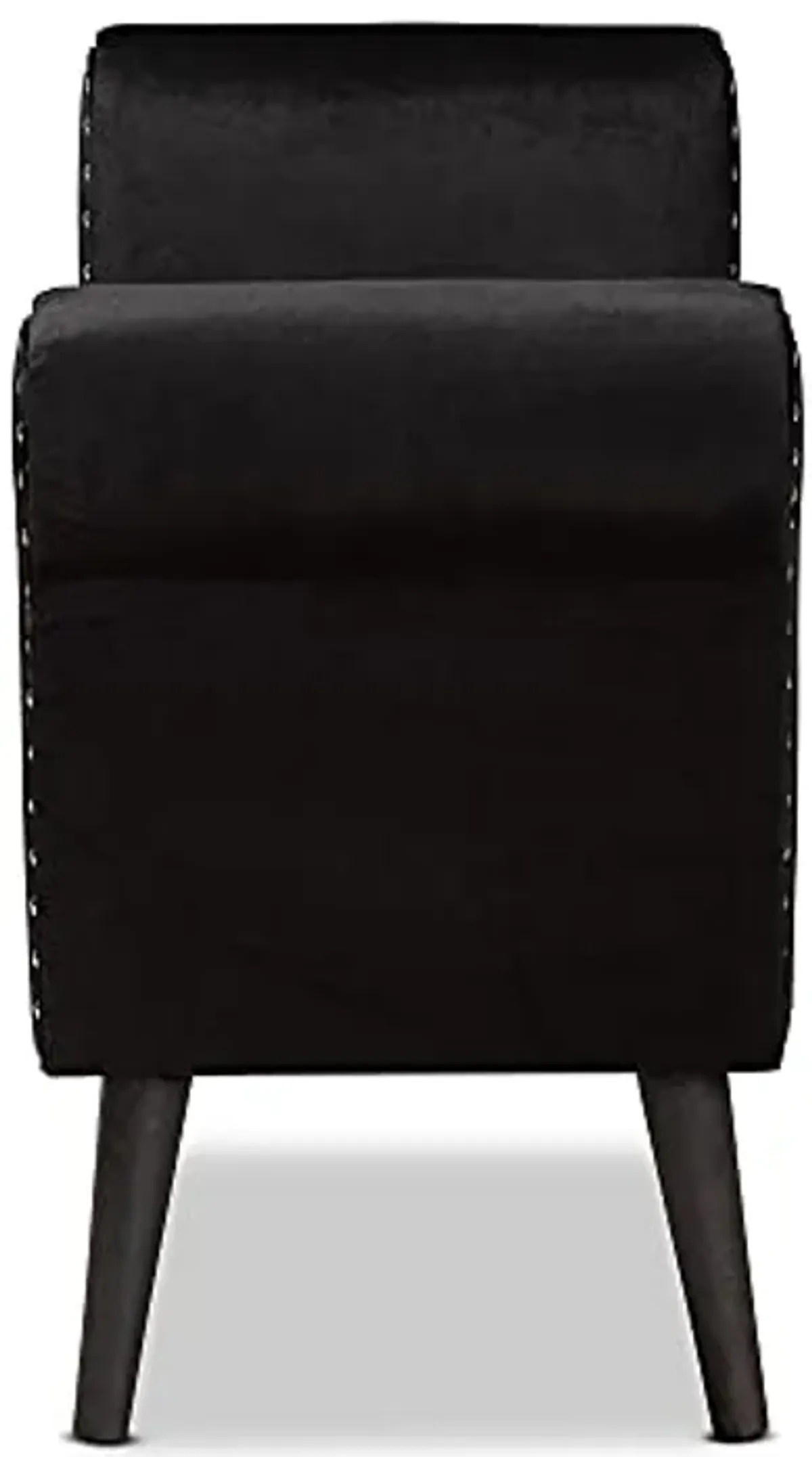 Baxton Studio 194-11956-AMZ Benches & Banquettes, Black