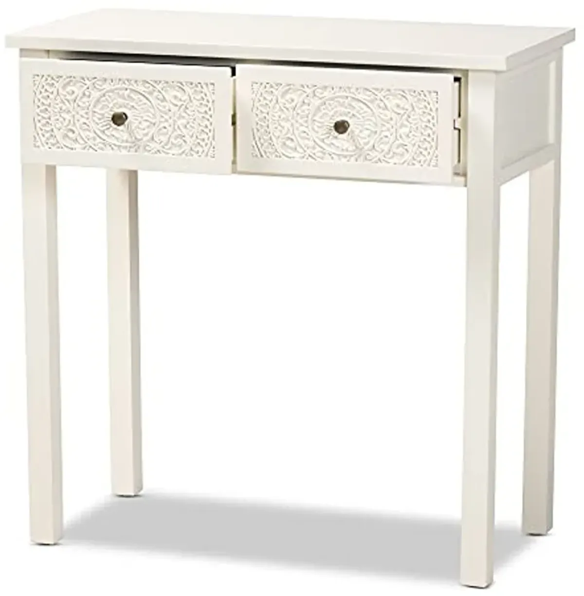 Baxton Studio Lambert Console Tables, White