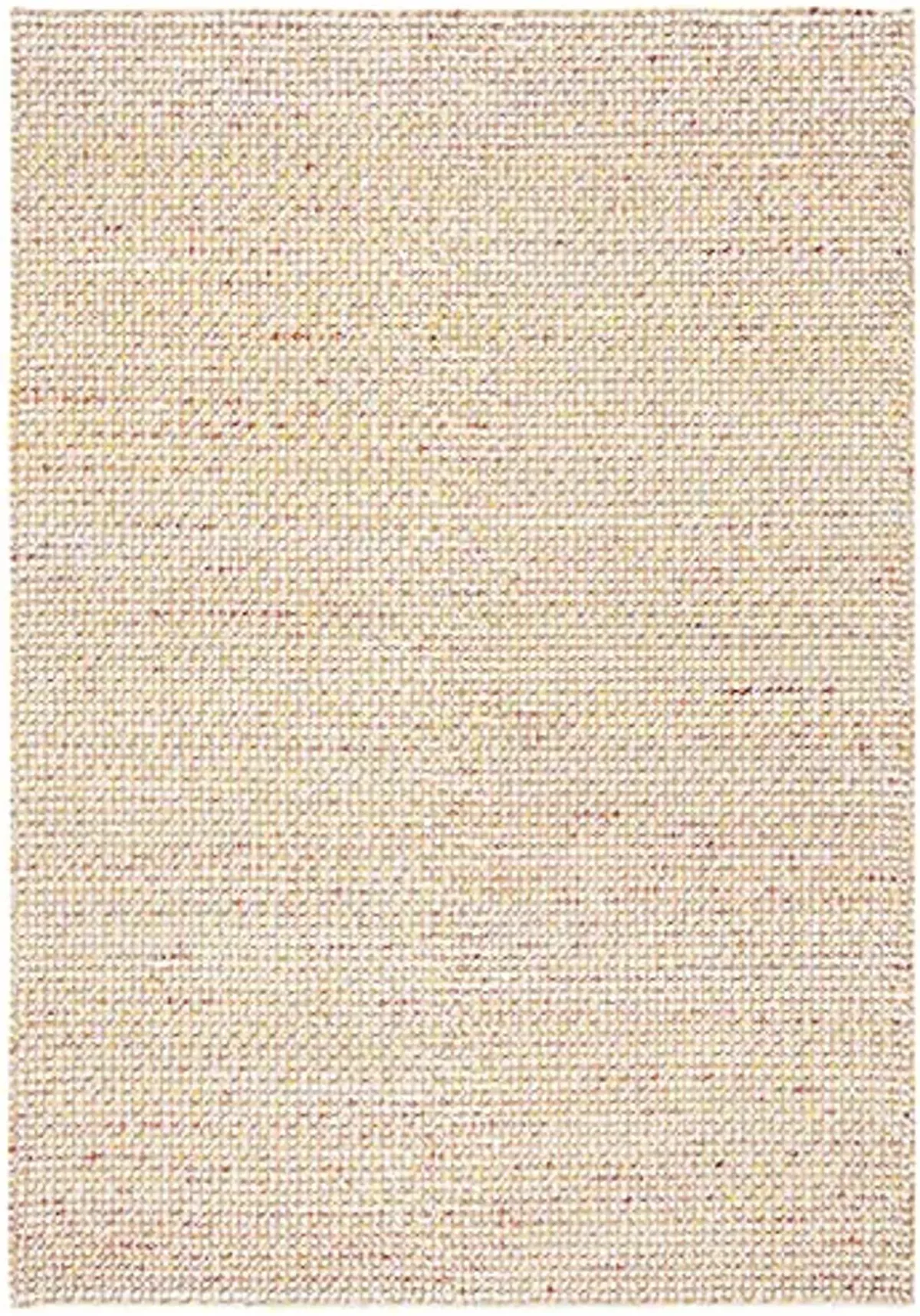 SAFAVIEH Vermont Collection Accent Rug - 4' x 6', Ivory & Gold, Handmade Wool, Ideal for High Traffic Areas in Entryway, Living Room, Bedroom (VRM401B)