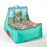 Idea Nuova Nintendo Animal Crossing Kids Gaming Bean Bag Chair with Pocket and Carry Handle