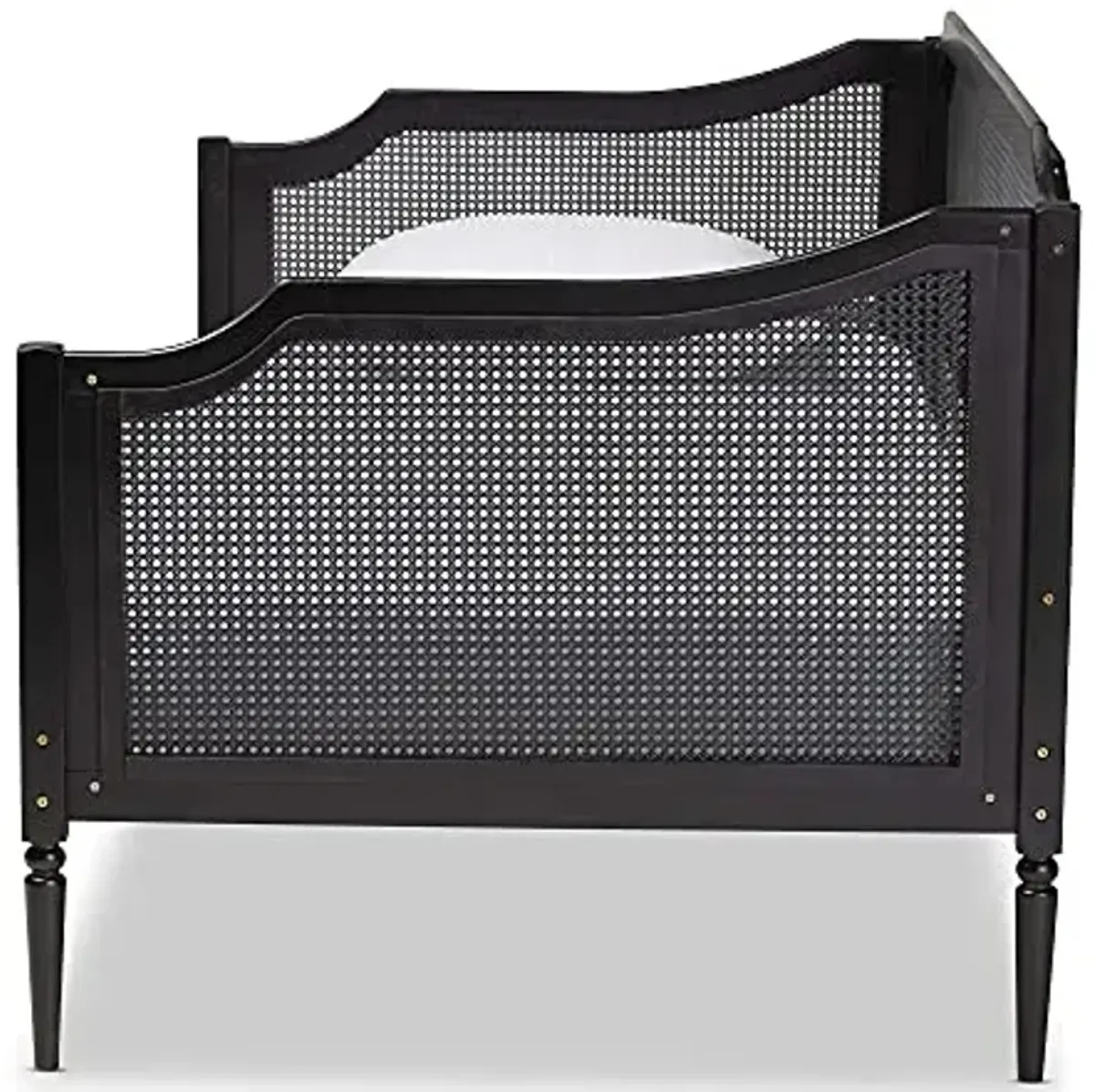 Baxton Studio Hancock Daybeds, Black/Charcoal